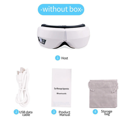 Eyeglow Smart 6D – Appareil de massage des yeux avec pression d'air et fonction chaleur