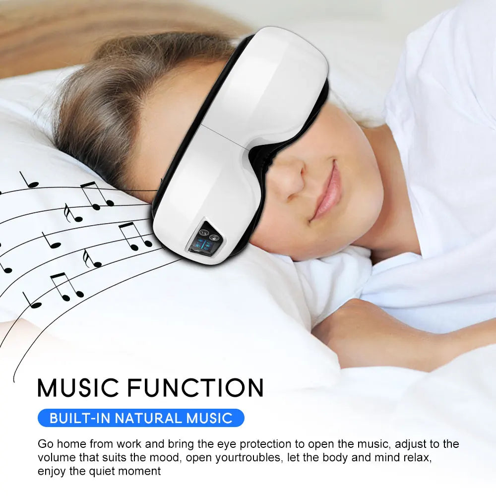 Eyeglow Smart 6D – Appareil de massage des yeux avec pression d'air et fonction chaleur
