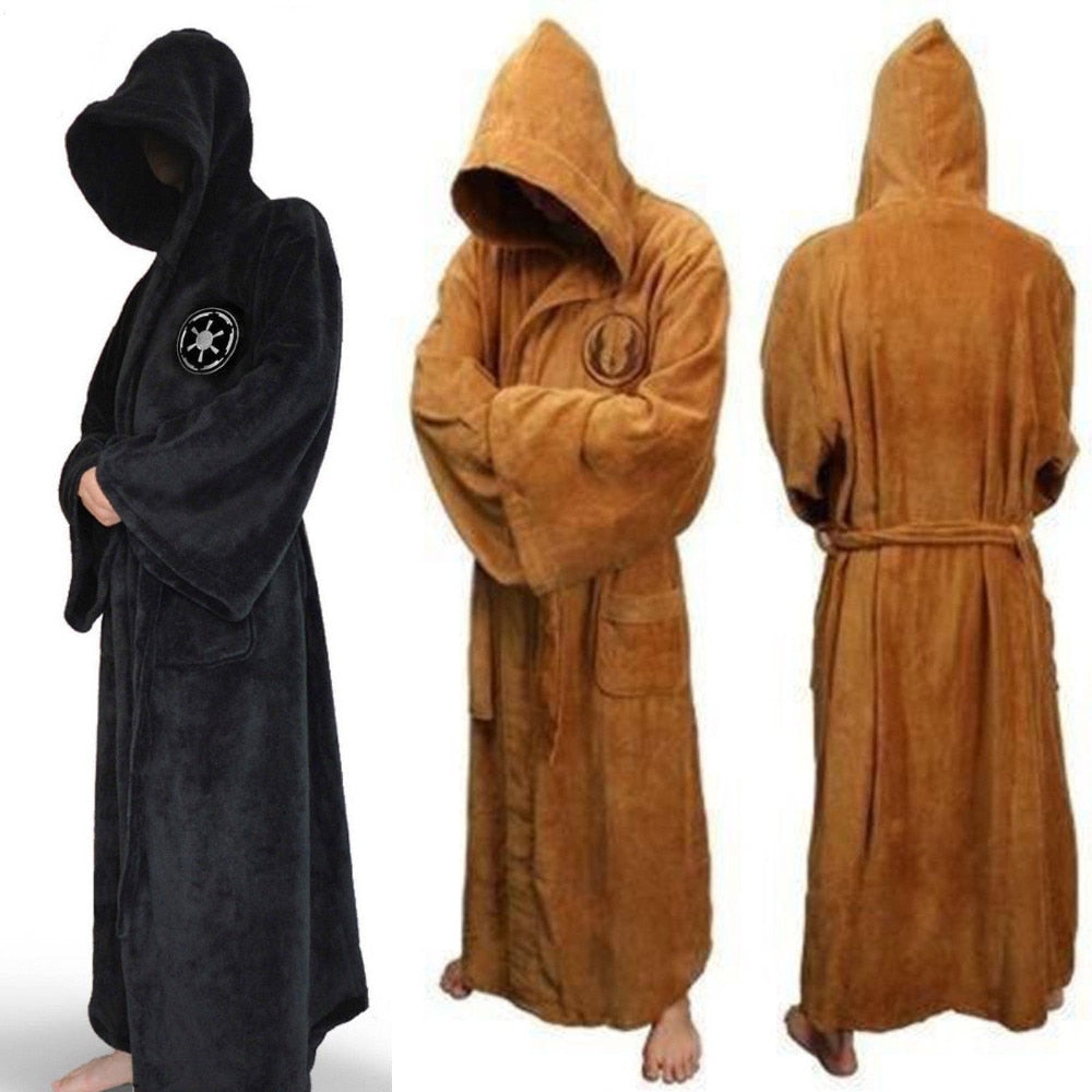 FELIX ROBE – Flanellen Badjas für Herren mit Kapuze & Gürtel für wohlige Wärme