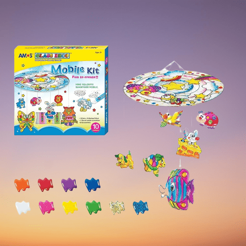 FESTIGLASS – DIY Weihnachts-Glasmalerei-Set für Kinder & Erwachsene 10