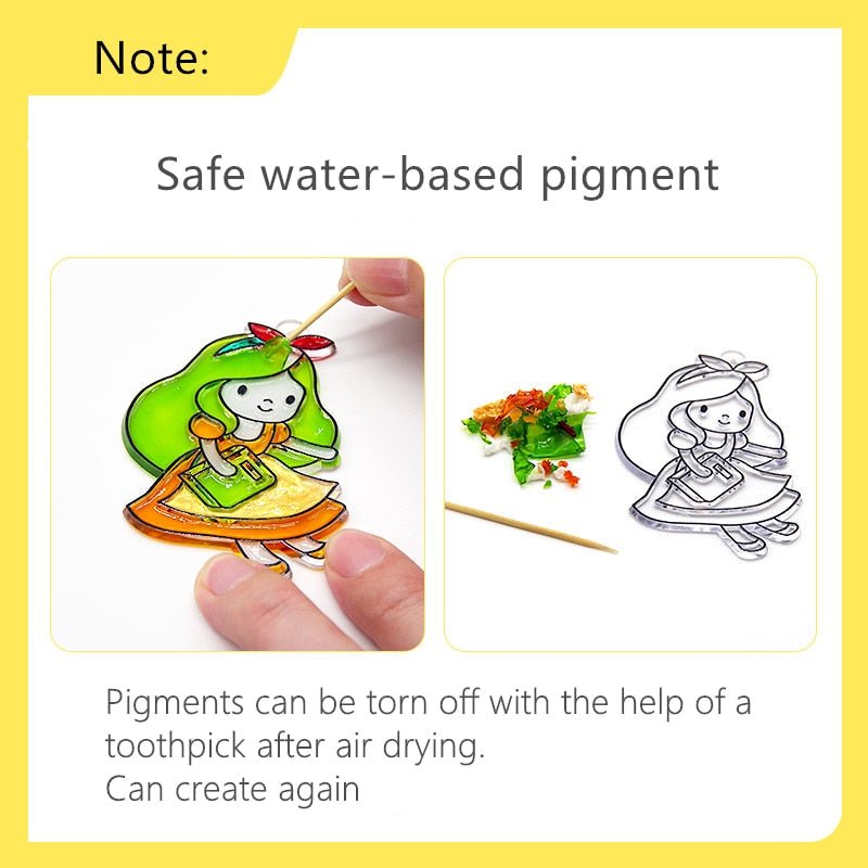 FESTIGLASS – DIY Weihnachts-Glasmalerei-Set für Kinder & Erwachsene 5