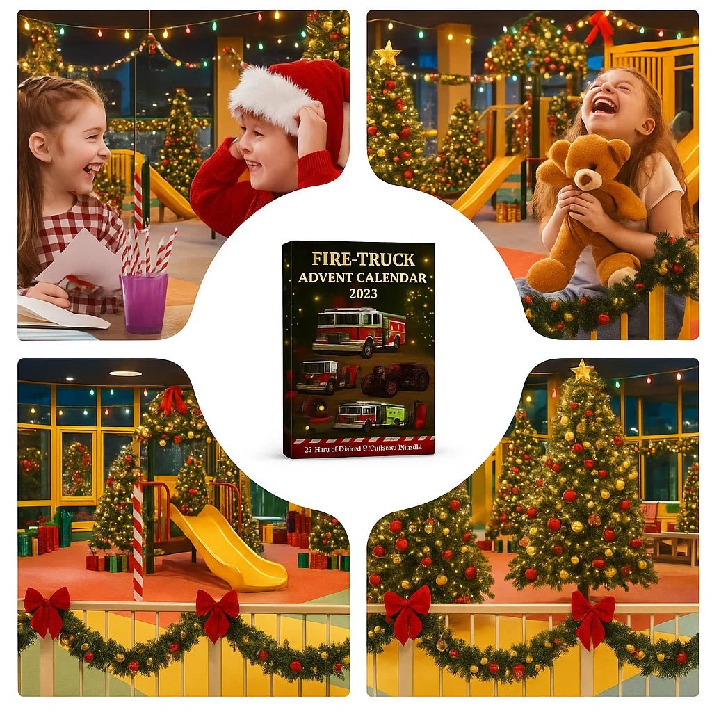 FIRECOUNT – 24-tägiger Feuerwehrauto-Adventskalender für Kinder zum Weihnachtscountdown 6