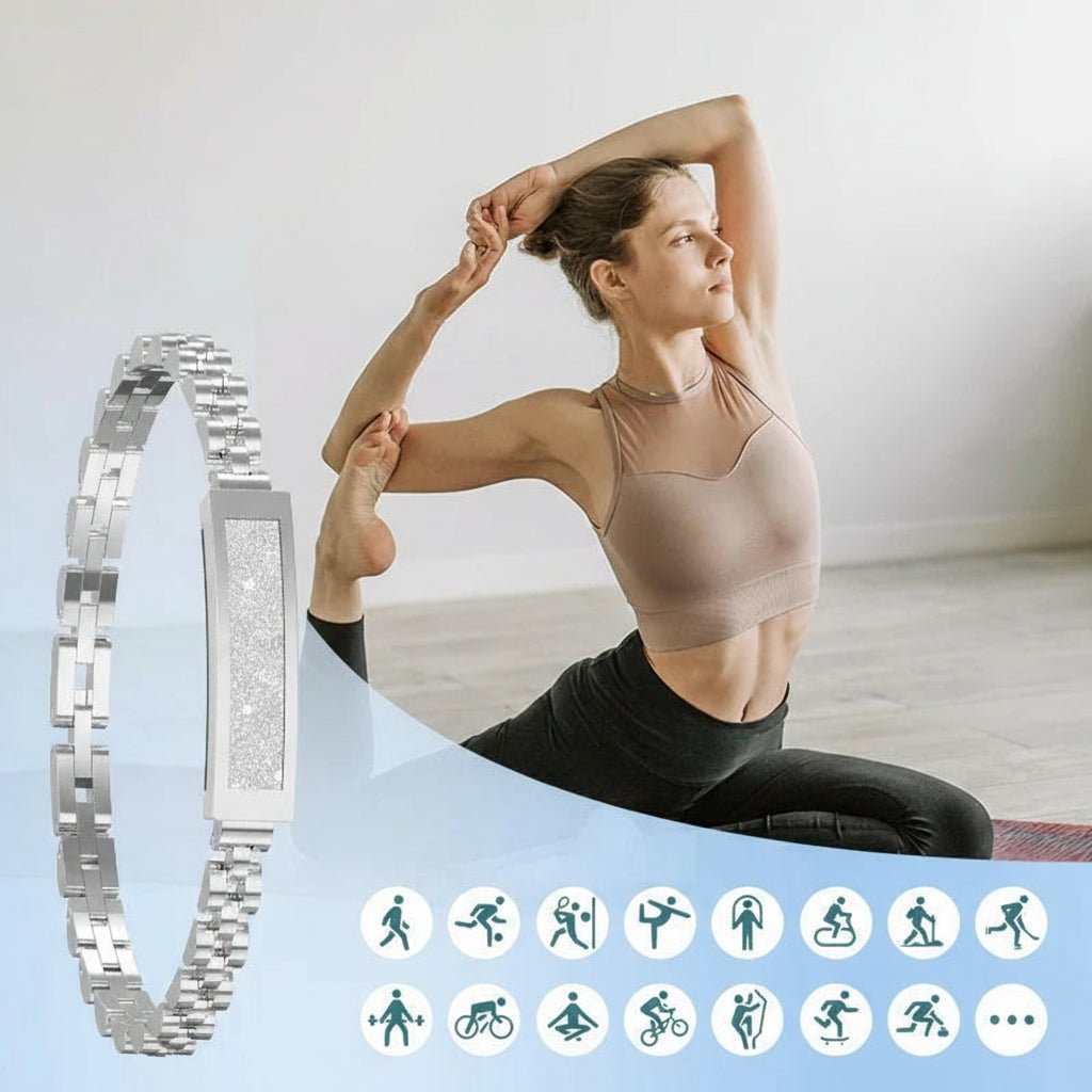 FITCHAINE – Intelligentes Kettenarmband für Frauen mit Fitness- und Wellness-Tracking 7