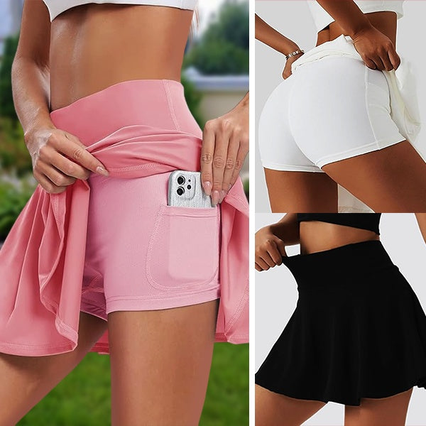 ActiveSkirt – Sportlicher Damenrock mit integrierter Shorts für aktive Tage