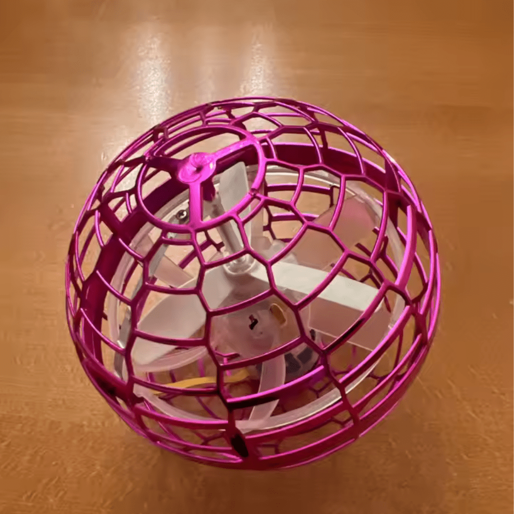 FLYORB – Handgesteuerter magischer fliegender Kreisel mit LED-Effekten 6