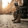 FORGEDSTEEL – Robuste Herrenstiefel mit Geschirr und wasserdichtem Leder 1