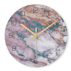 Olive - Horloge murale élégante avec inspiration marbre