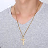 ETERNA NECKLACE – Herren Halskette mit Edelstahl Kreuzanhänger