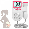 FetoPulse Doppler – Monitor portatile della frequenza cardiaca fetale con display LCD dalla 12ª settimana di gravidanza