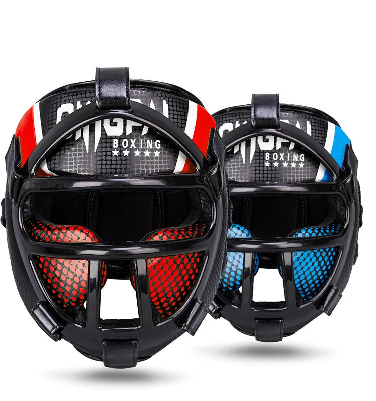 FightGuard – Casque de protection premium avec masque facial pour arts martiaux