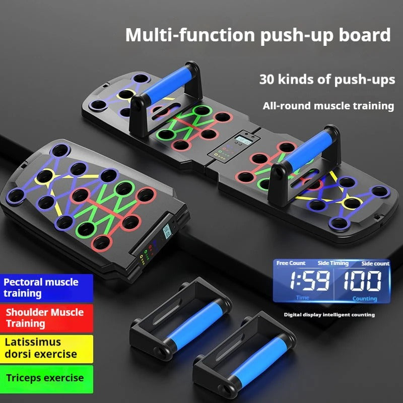 Fitflex – Ensemble complet de fitness pour la maison avec bandes de résistance et rouleau abdominal