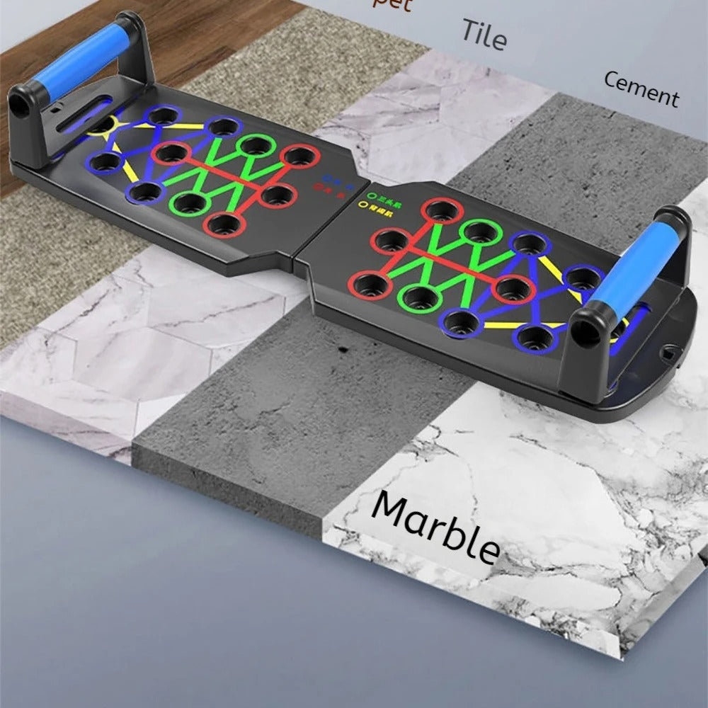 Fitflex – Ensemble complet de fitness pour la maison avec bandes de résistance et rouleau abdominal
