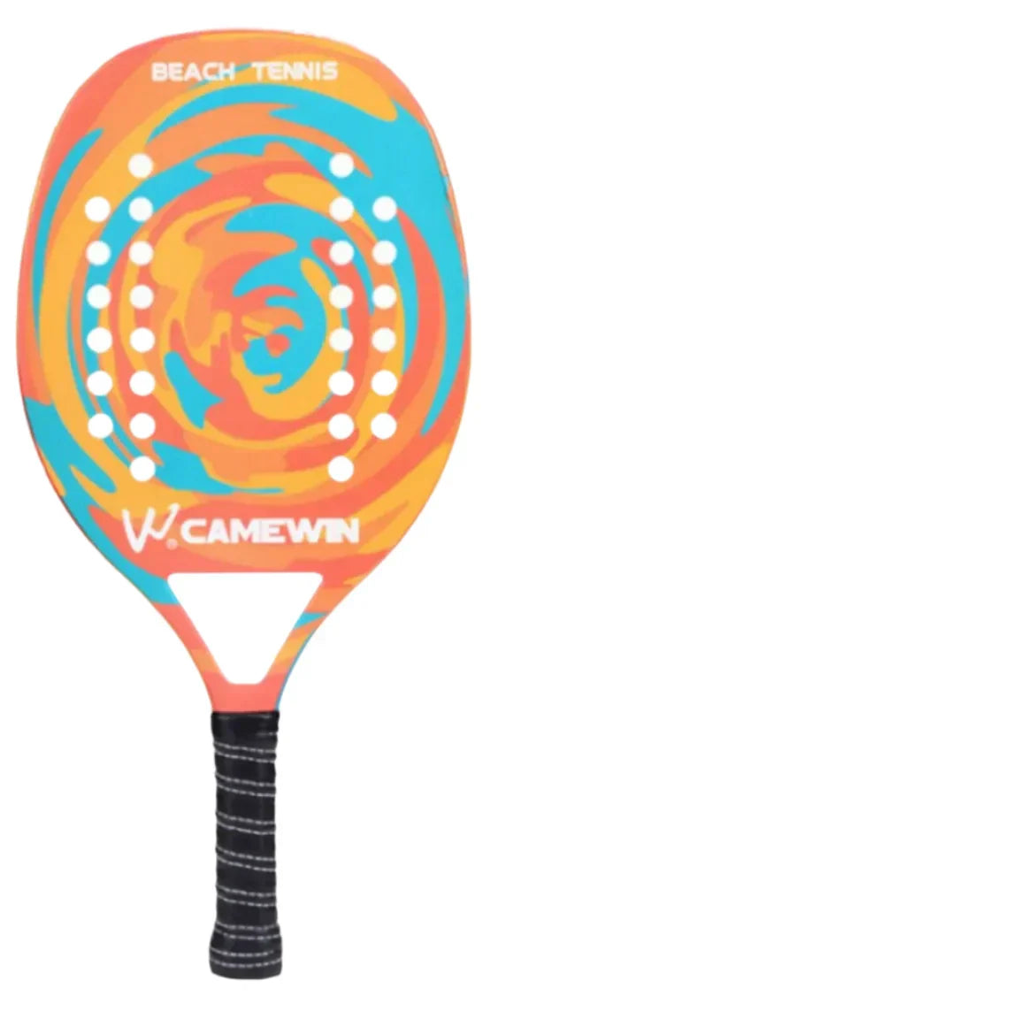 FlexForce Beach Racket – Raquette de précision en carbone et fibre de verre pour un beach tennis contrôlé