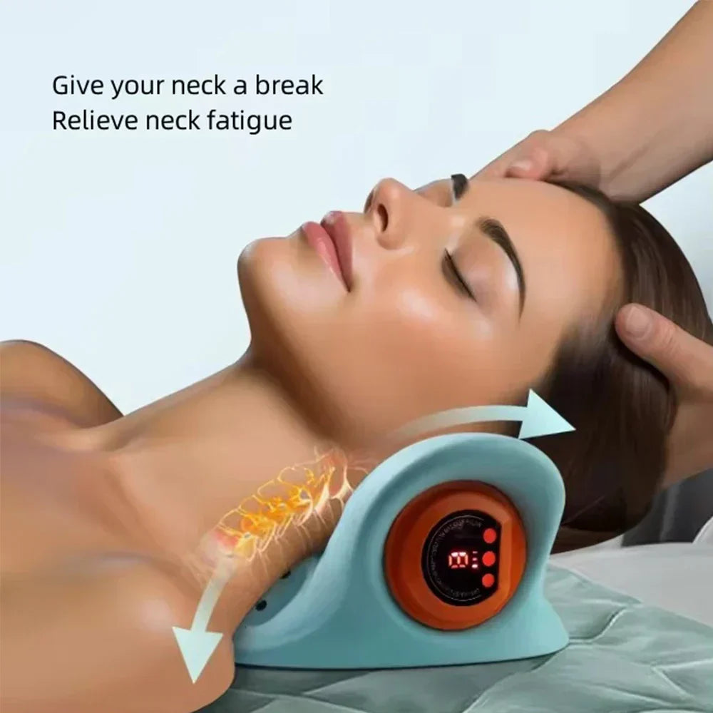 Flexease masseur de cou – appareil de massage du cou avec EMS et acupression