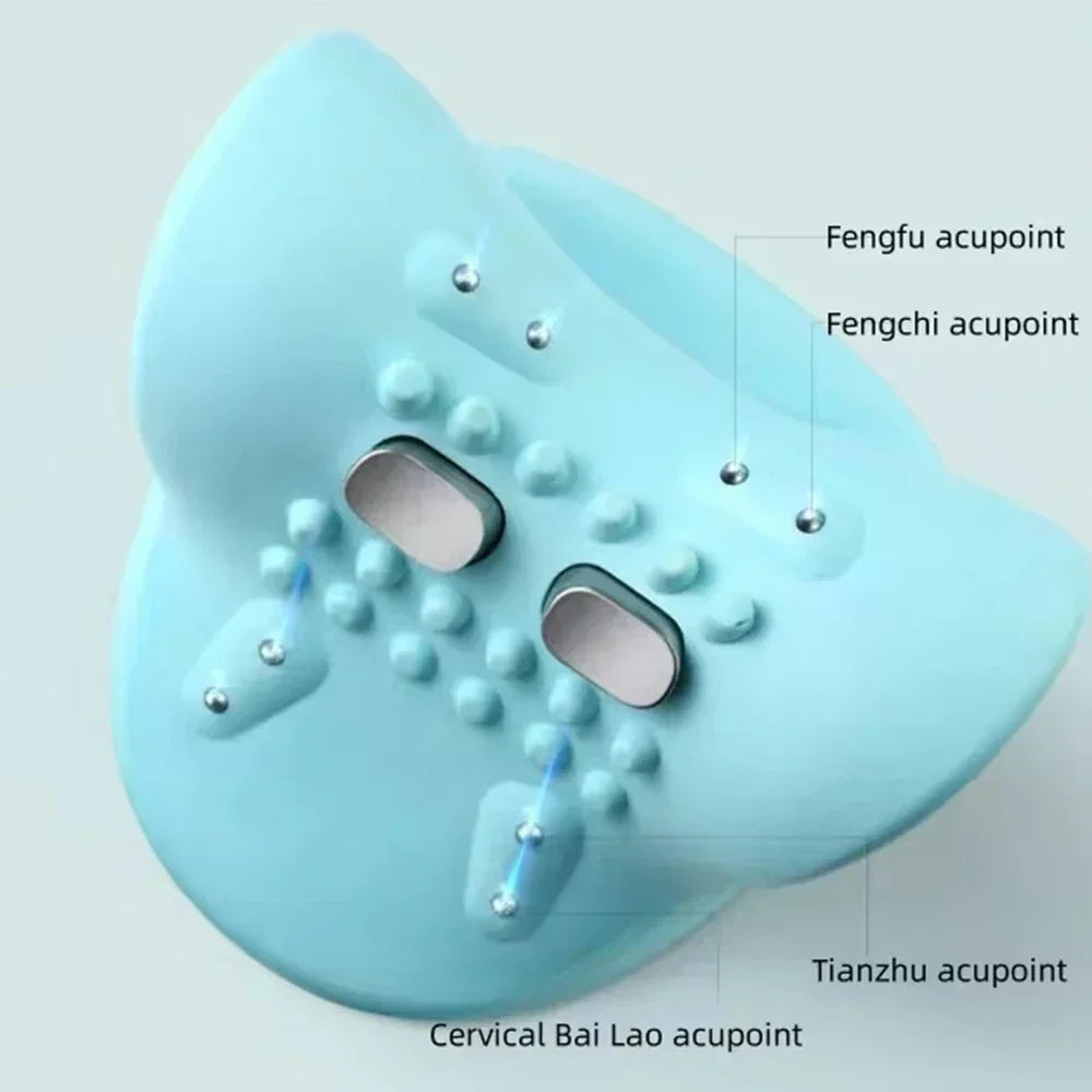Flexease masseur de cou – appareil de massage du cou avec EMS et acupression
