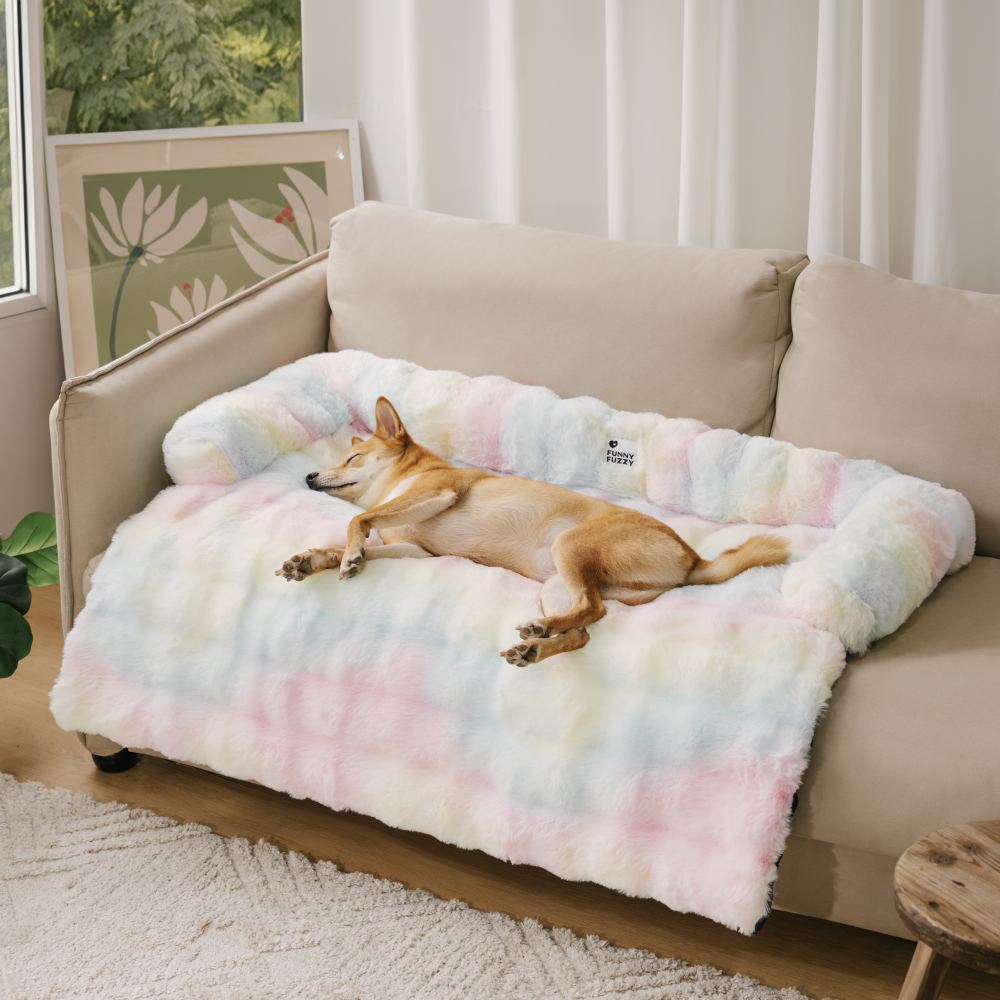 PLUSHNEST – Knusperig bankbed voor honden met antislip onderzijde
