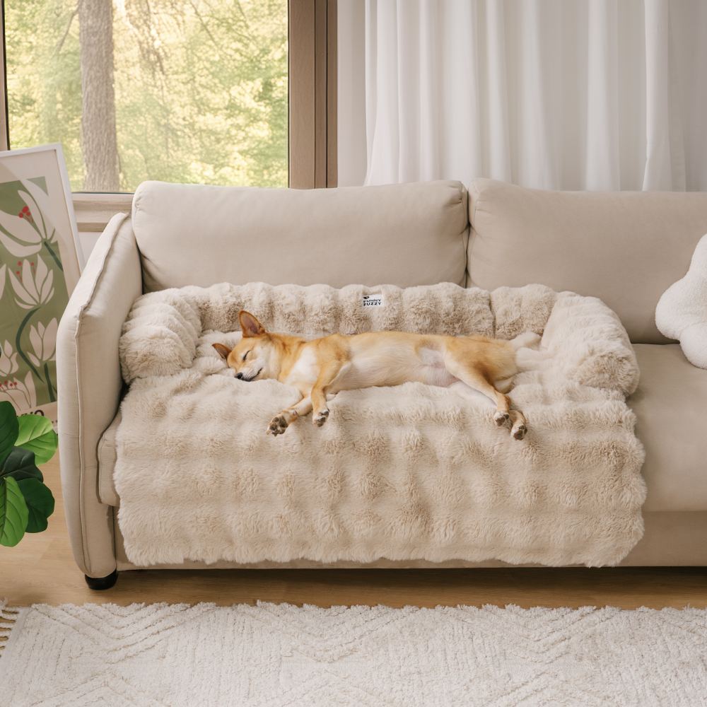 PLUSHNEST – Knusperig bankbed voor honden met antislip onderzijde