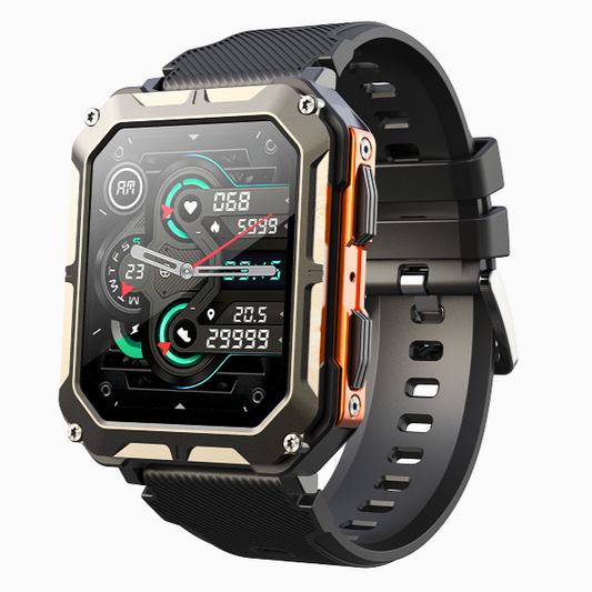 Aureon Steel Smartwatch Companion | Stilvolle Smartwatch aus Edelstahl mit Gesundheits-Tracking
