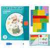 EduMag Fraction Disc Kit | Magnetisches Mathe-Lernspielzeug | Bruch- & Dezimal-Set | Pädagogisches Unterrichtsmaterial