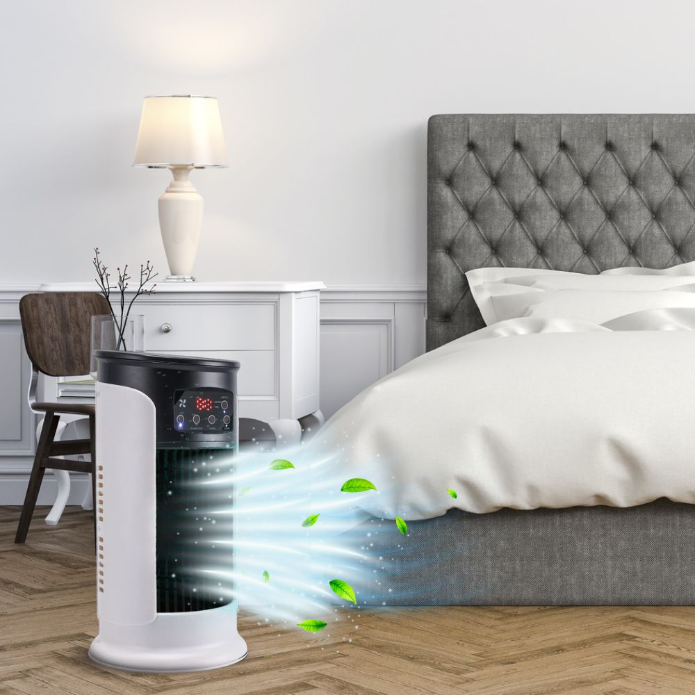 FreshFlow – Aire acondicionado portátil con función de ventilador y oscilación