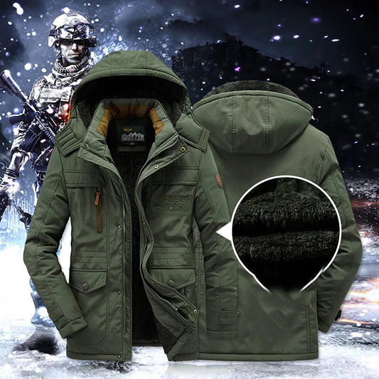 GlacierWear – Wärmender Parka mit winddichter Fleece-Fütterung