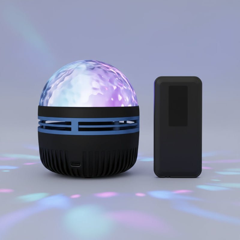 GALAXGLOW – LED-Galaxie-Sternenprojektor mit Wasserwelleneffekt und Fernbedienung 1