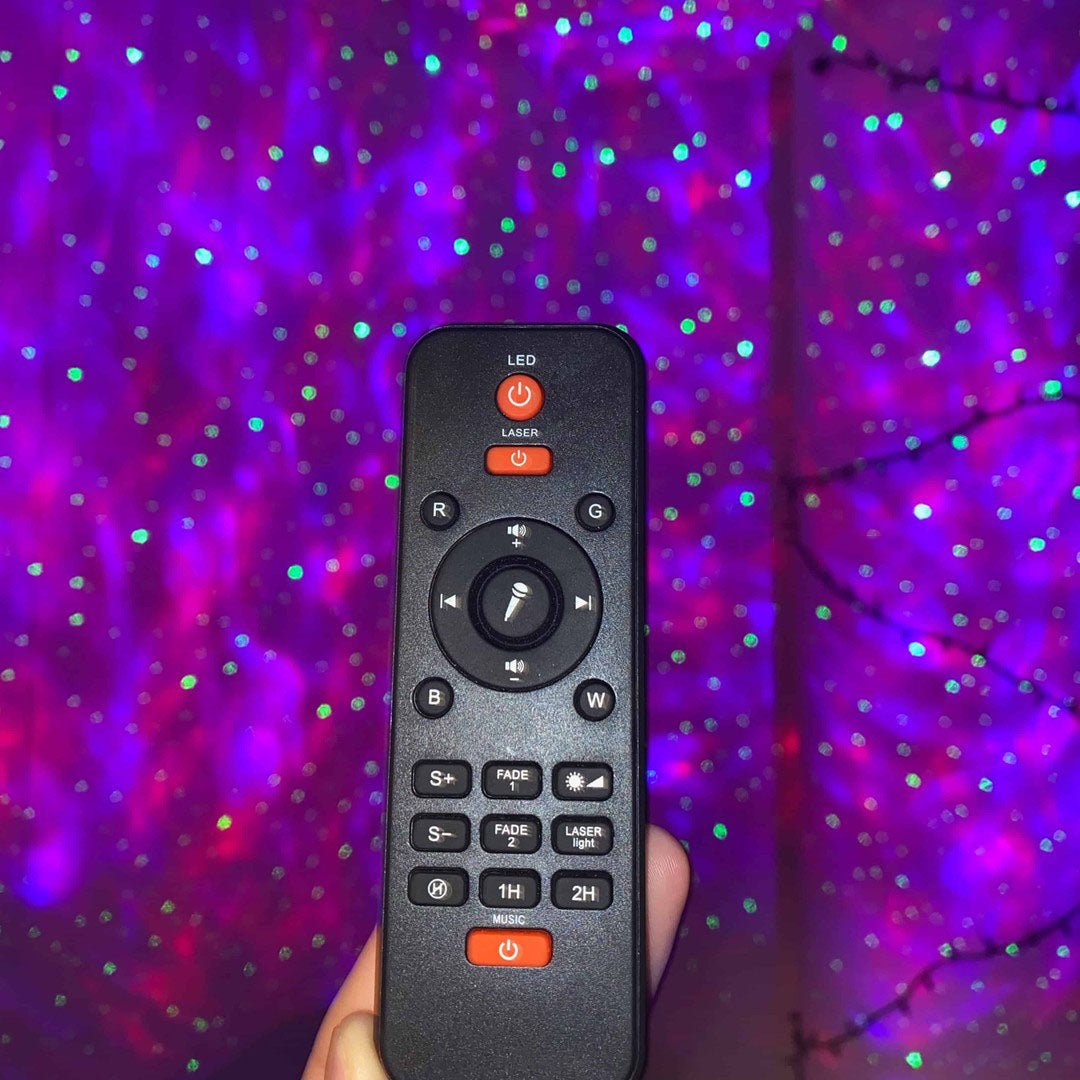 GALAXORA – Tragbarer Galaxy-Projektor mit Bluetooth-Lautsprecher und Fernbedienung 6