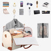 GARMENTGO Housse de protection pour vêtements – Sac de voyage pliable en cuir PU pour des vêtements sans plis en déplacement