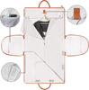 GARMENTGO Housse de protection pour vêtements – Sac de voyage pliable en cuir PU pour des vêtements sans plis en déplacement