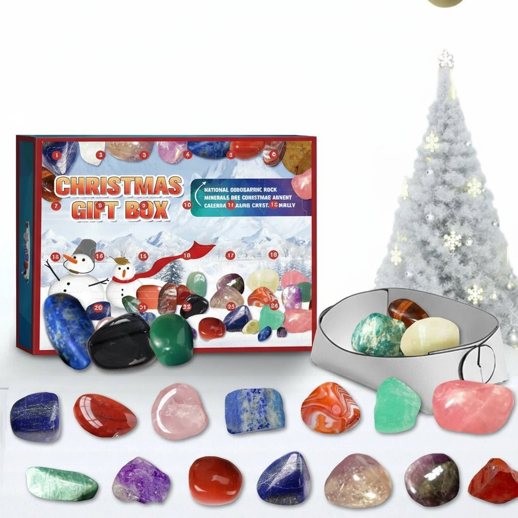 GEMMASANTA – Kristall-Edelstein-Adventskalender mit 24-tägigem Weihnachtscountdown 1