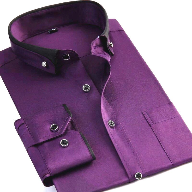 GENTLEFORM CAMISA – Elegante camisa de manga larga para hombre con comodidad y estilo