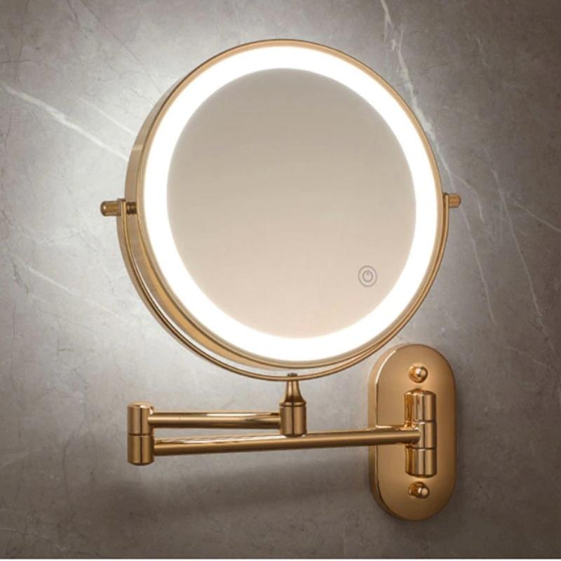 LumiGlance – LED Schminkspiegel mit 5-facher Vergrößerung und perfekter Beleuchtung