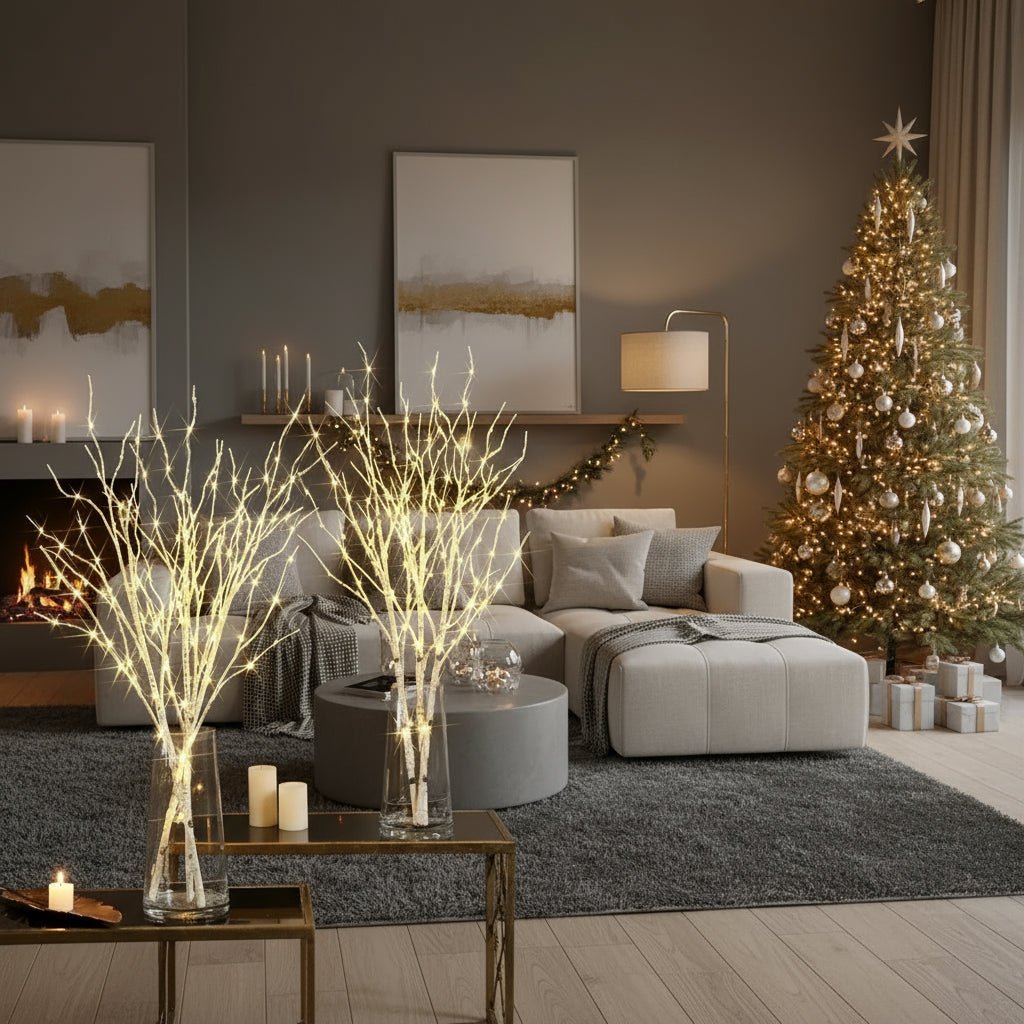 GLIMLIGHT – Warmweiße, batteriebetriebene Lichterkette für Haus und Garten 1