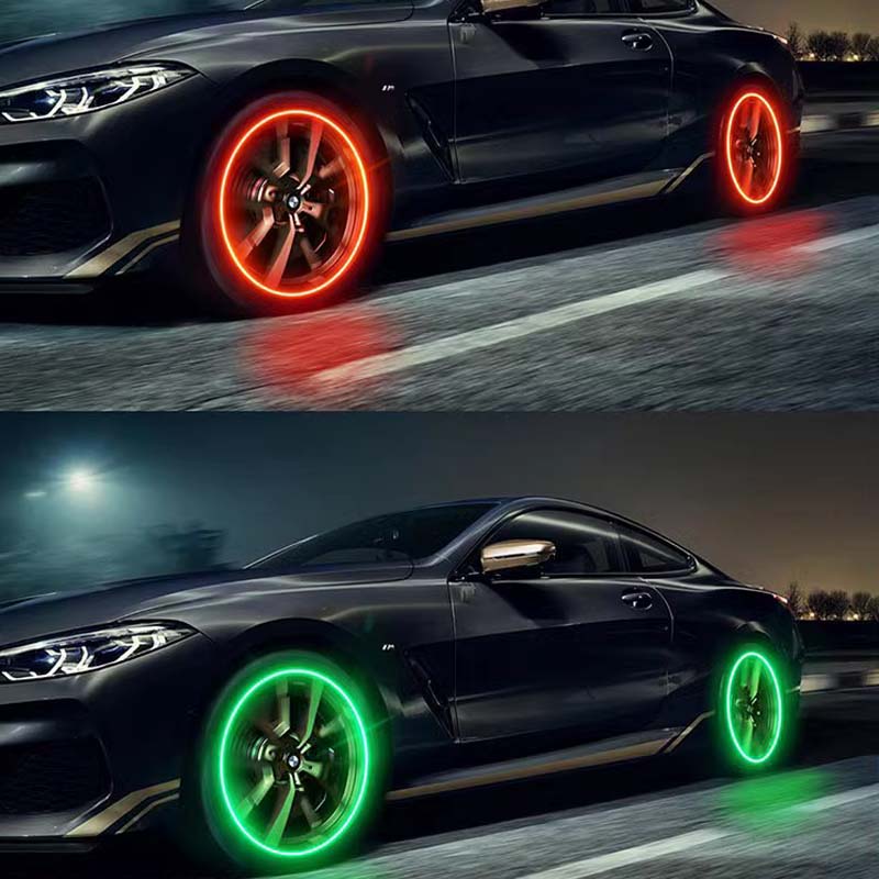 GLOWCAPS – LED-Reifenventilkappen für sicheres Fahren bei Nacht 6