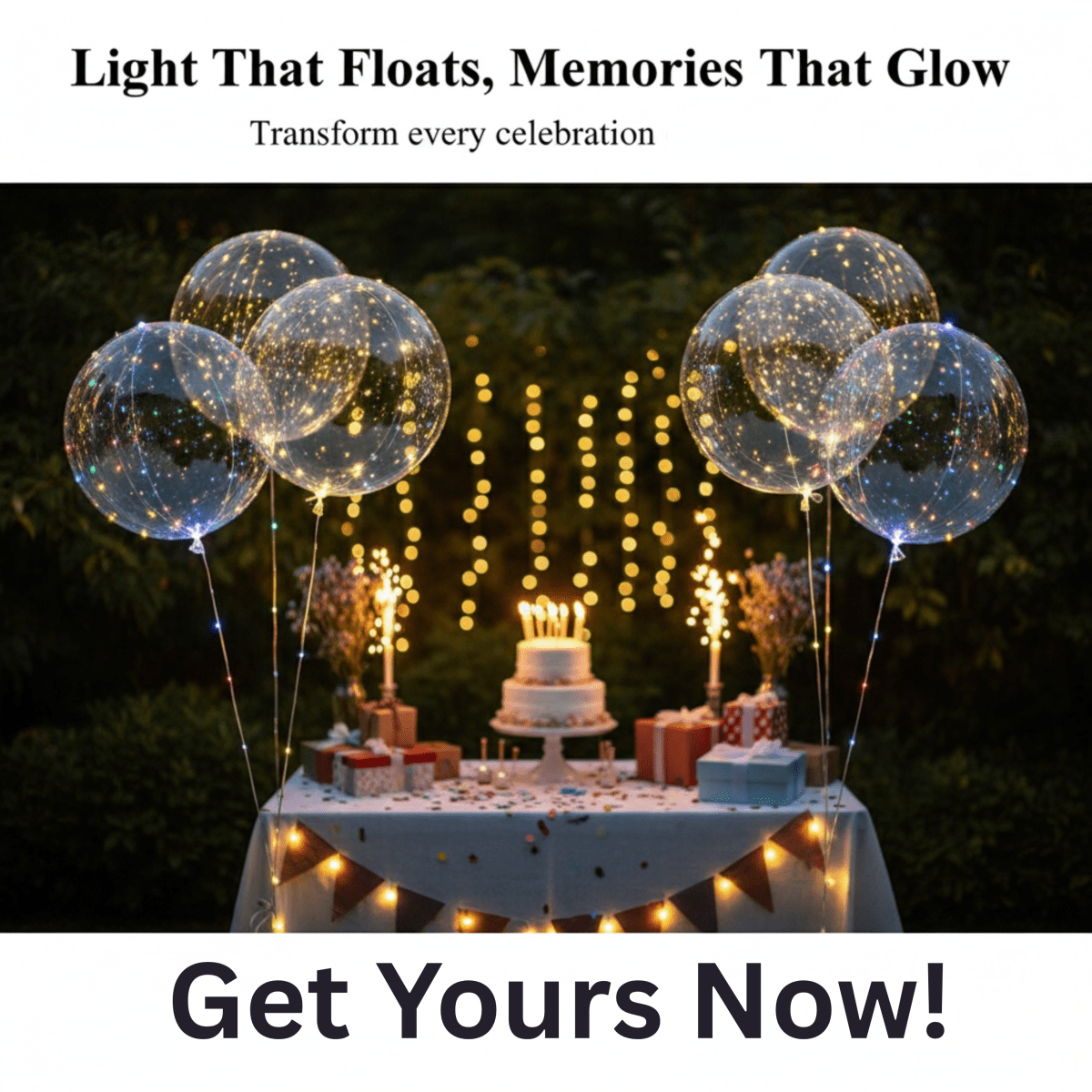 LUMORA – Globos LED reutilizables para fiestas y celebraciones