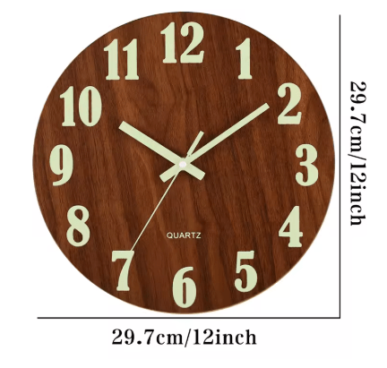 GLOWTIME – Elegante Quarzuhr mit Nachtsichtbarkeit und geräuschlosem Design 8