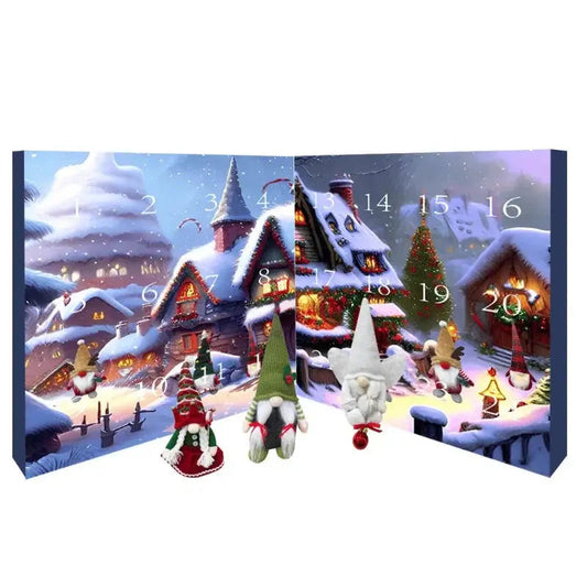 GNOMELYN 2025 – Verspielter Wichtel-Adventskalender mit 24 handgefertigten Figuren 0