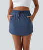GOLFGLIDE FALDA – Falda de golf aireada con pantalones cortos y cordón ajustable