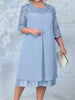 VESTIDO DE GALA GRACE – Vestido bordado en talla grande para apariciones elegantes