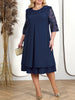 VESTIDO DE GALA GRACE – Vestido bordado en talla grande para apariciones elegantes