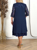 VESTIDO DE GALA GRACE – Vestido bordado en talla grande para apariciones elegantes