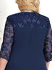 VESTIDO DE GALA GRACE – Vestido bordado en talla grande para apariciones elegantes