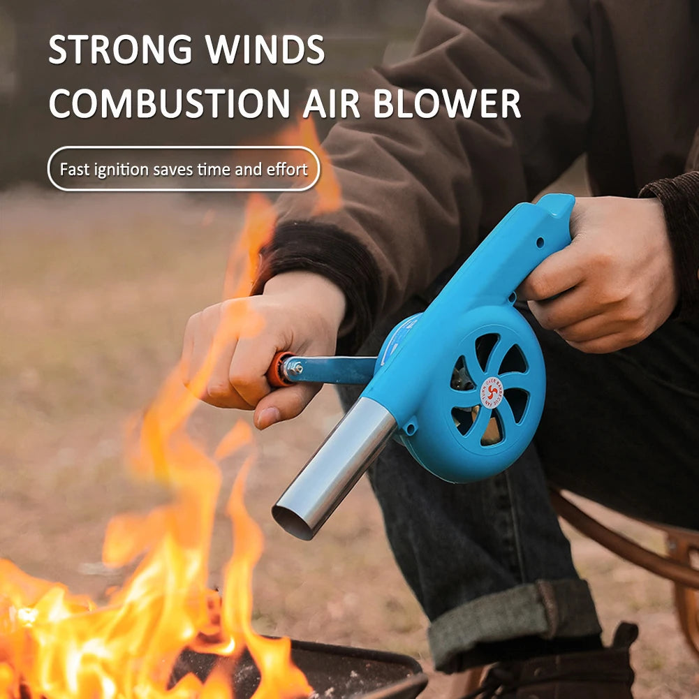 GRILLBREEZE – Ventilador portátil de mano para barbacoa para asar al aire libre fácilmente