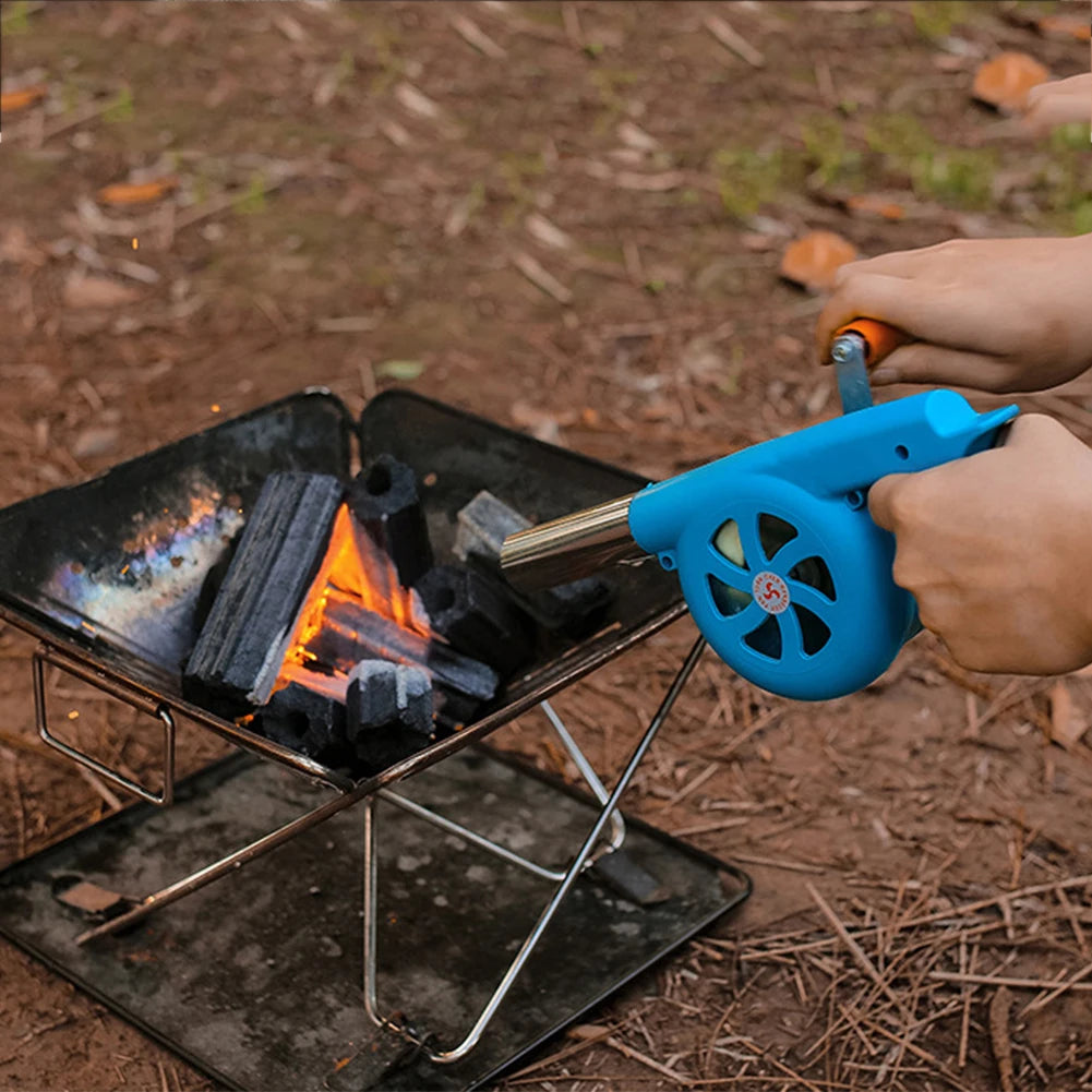 GRILLBREEZE – Ventilador portátil de mano para barbacoa para asar al aire libre fácilmente