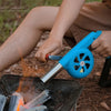 GRILLBREEZE – Ventilador portátil de mano para barbacoa para asar al aire libre fácilmente