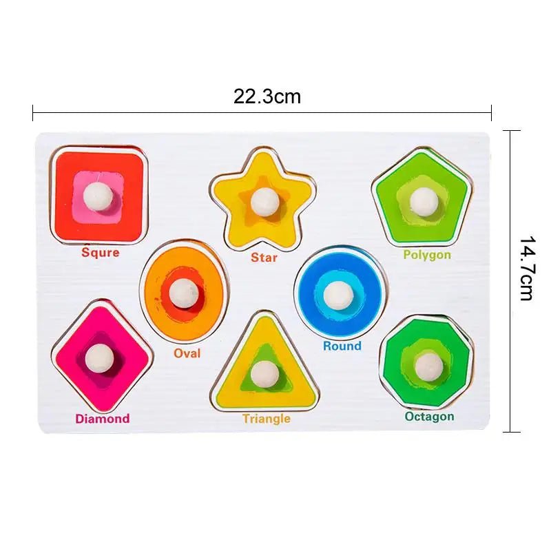 GRIPPLAY – Montessori-Greifbrett-Puzzle zur Förderung der Feinmotorik 12