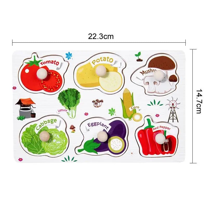 GRIPPLAY – Montessori-Greifbrett-Puzzle zur Förderung der Feinmotorik 14