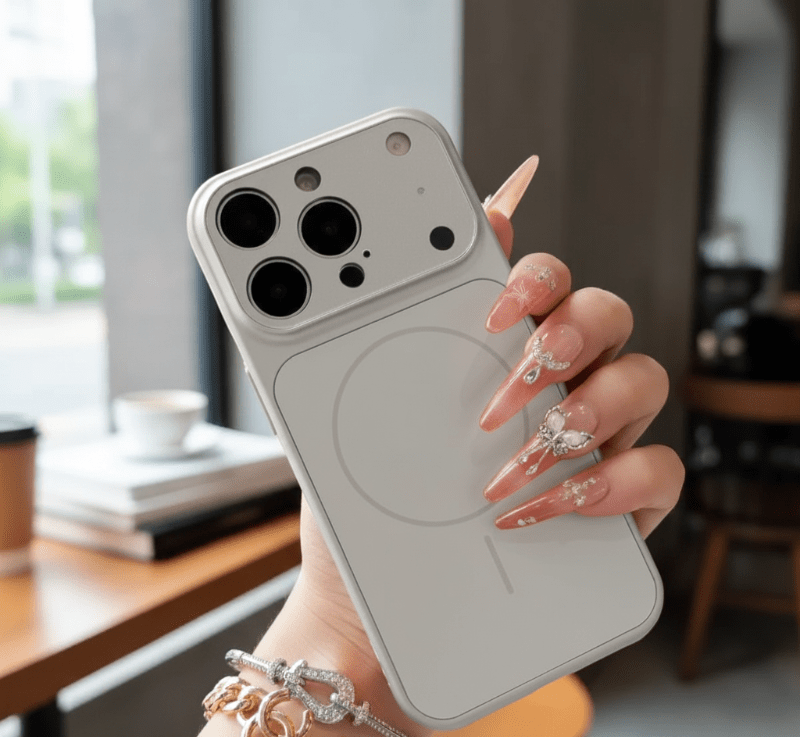 NullFrost – Funda ultradelgada MagSafe con acabado frost para iPhone