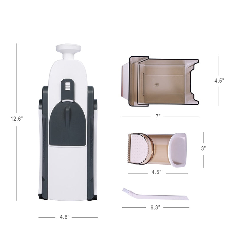 CHOPFLEX – 5-in-1 Gemüseschneider für präzise Zubereitung