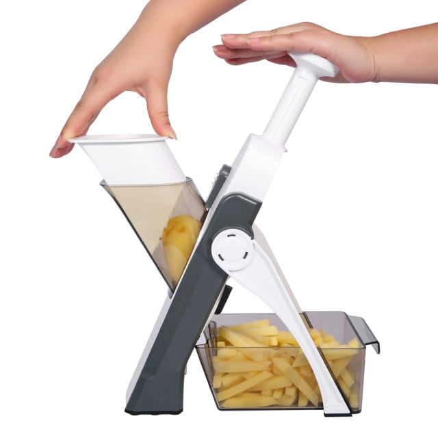 CHOPFLEX – 5-in-1 Gemüseschneider für präzise Zubereitung